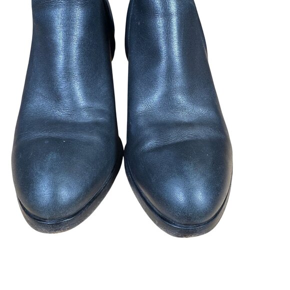 Alexander Wang Gabi Black Ankle Cutout Heel Boots Size 36 - Picture 2 of 13